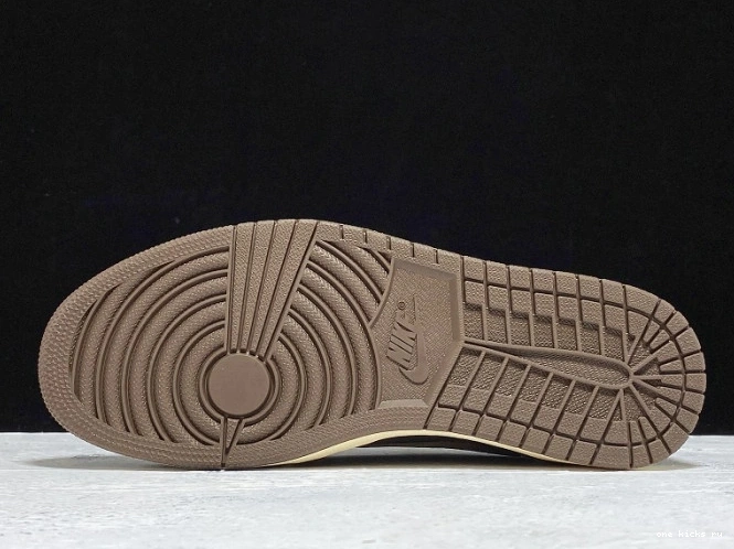 Rep Onekick Air Travis OG Mocha 1 Jordan Scott Low Dark x CQ4277-001 SP 0728